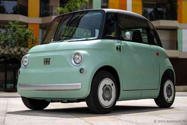 Elektrische Fiat Topolino zorgt voor conflict met autoriteiten