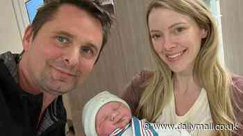 Muse frontman Matthew Bellamy and wife Elle Evans welcome second child together and share sentimental name (while rocker's ex Kate Hudson posts sweet reaction)