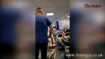 Brighton hospital patients crammed into A&E corridors