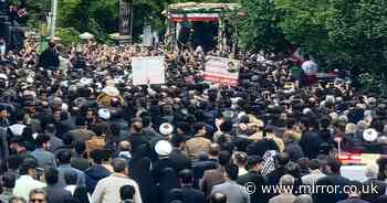 Iranian president’s 3-day funeral begins as Raisi’s coffin is paraded down crowded streets