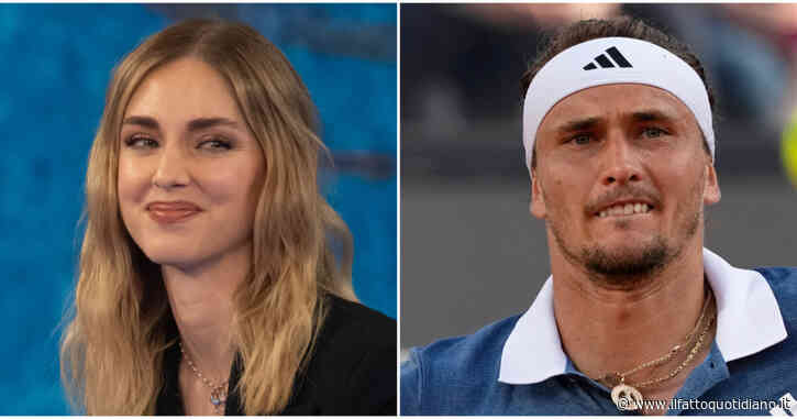 Chiara Ferragni agli Internazionali d’Italia a Roma “perché avrebbe un flirt con il tennista Alexander Zverev”