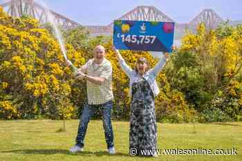 Couple who almost forgot to buy lottery ticket win £146million