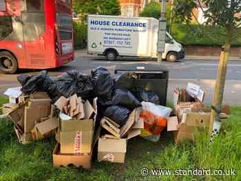 Fly-tipper caught out by Wandsworth councillor after dumping box with name and address
