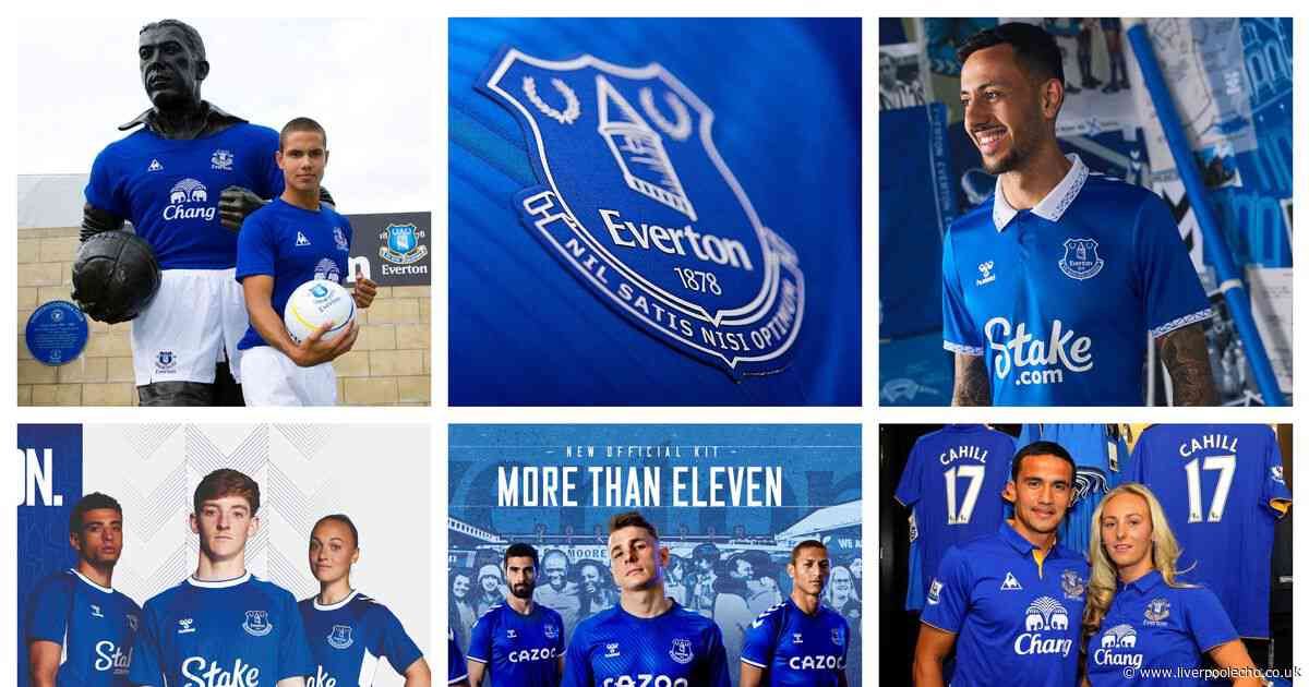 Everton home kit 2024/25 - what final Goodison Park shirt could look like amid Castore rumours
