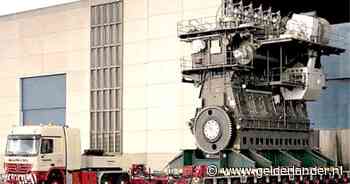 Alleen de krukas van de grootste motor ter wereld weegt al 300.000 kilo