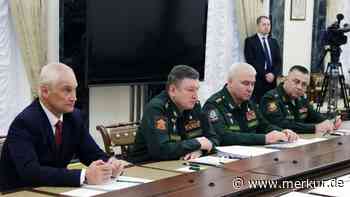 Beben im Kreml: Putin feuert nächsten hochrangigen General aus Verteidigungsministerium