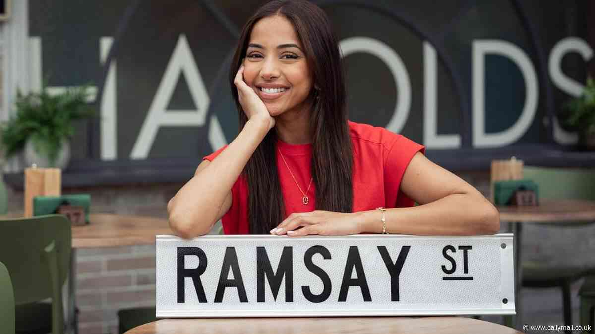Maria Thattil makes Neighbours debut after praising Aussie soap for casting a 'queer actor of colour'
