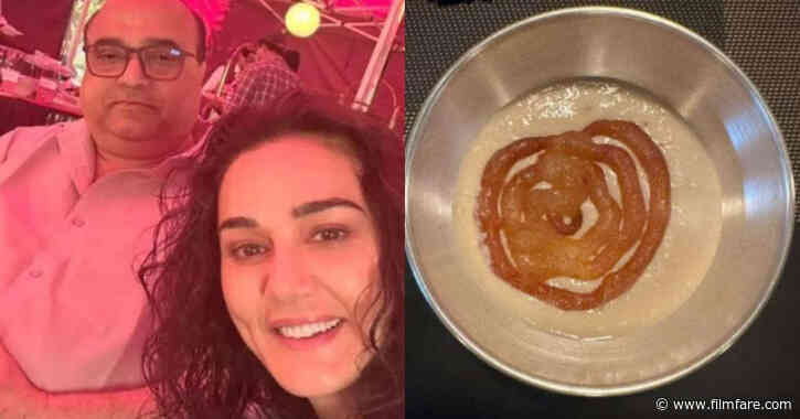 Preity Zinta shares a glimpse of her night shoot for Lahore 1947