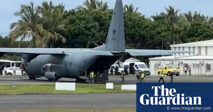 Macron to visit New Caledonia as Australia moves to evacuate tourists