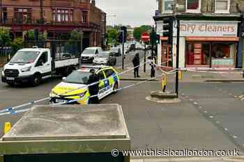 Brixton Water Lane Tulse Hill Sainsbury's gunshots pictures