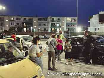 Italian women’s prison, hundreds of residents evacuated after 4.4 magnitude quake in southern Italy