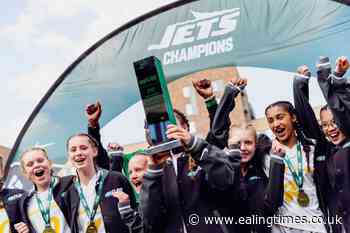 Northwood and Ealing girls win NFL flag league titles
