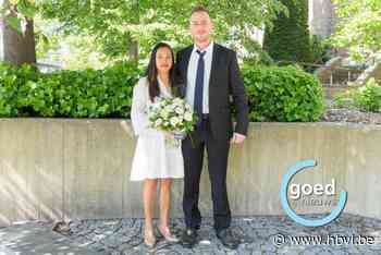 Pas getrouwd: Amie-Joy en Kevin in Diepenbeek