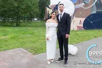 Pas getrouwd: Rezzan en Kaan in Genk