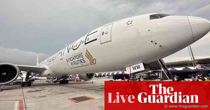 Singapore Airlines flight: one dead and more than 20 injured after severe turbulence – latest updates