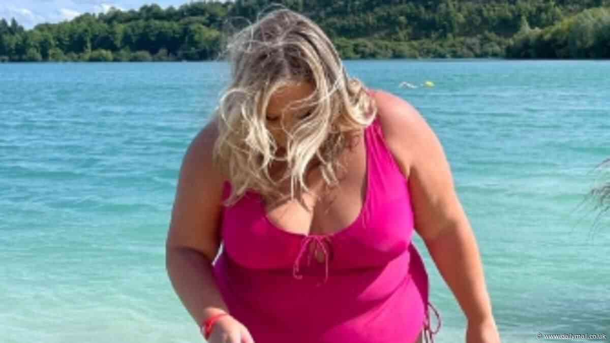 GBBO's Laura Adlington proudly shows off her curves in bright swimwear and says she 'feels like a million dollars' after years of wanting to 'be invisible'