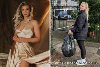 Muswell Hill beauty queen Jodie Whitehead's litter campaign