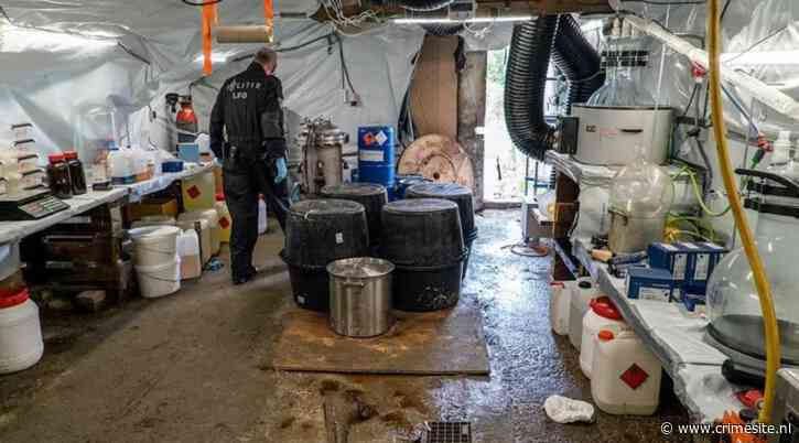 Politie vindt veel meer drugslabs en -dumpingen