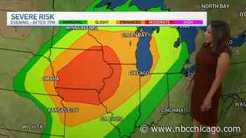 Timeline: What to expect and when with severe weather threat Tuesday