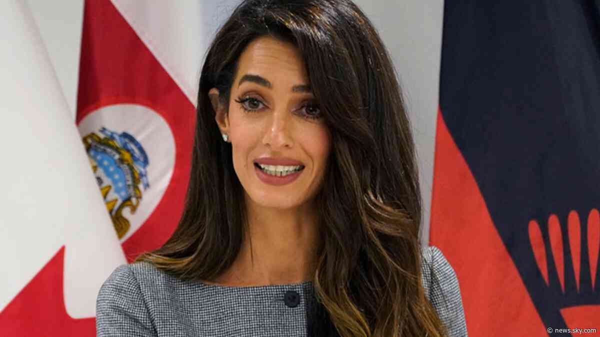 Amal Clooney among legal experts who recommended Netanyahu arrest warrant
