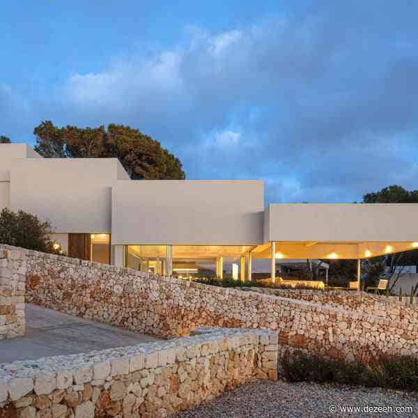 Stepped villa in Menorca by Nomo Studio offers "an abundance of textures"