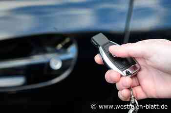Täter stehlen Gegenstände aus Autos mit Keyless-Go-System