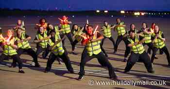 London Luton Airport celebrates BBC Radio 1's Big Weekend with runway dance festival