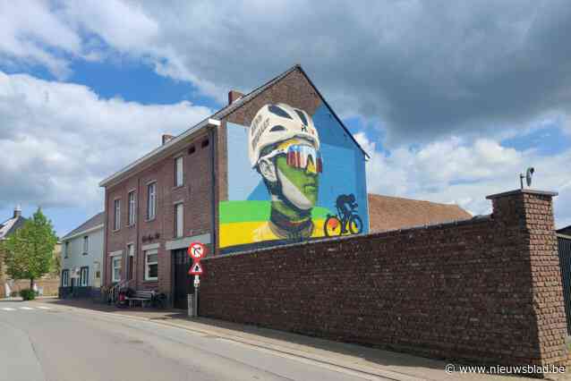Grote muurschilderingen duiken op langs populaire sportieve fietsroutes in Vlaams-Brabant: “We willen de beleving van het fietsen verhogen”