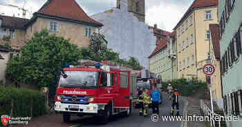 Bamberg: Rauchmelder sorgt für Feuerwehreinsatz - Nachbar bringt Wohnungsschlüssel