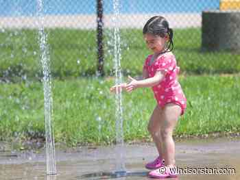 Heat wave relief after City of Windsor opens splash pads