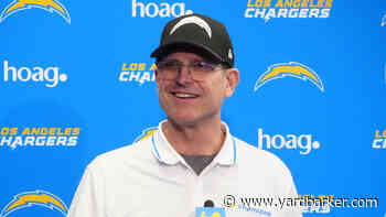 Jim Harbaugh made notable change at Chargers’ OTAs