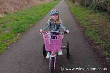 Neston schoolgirl to complete trike ride in memory of sister