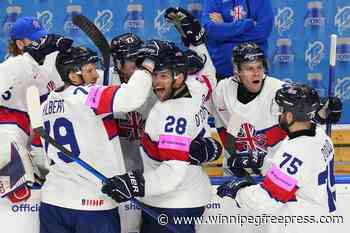 Britain tops Austria 4-2 for 1st win at hockey worlds, Germany beats France 6-3