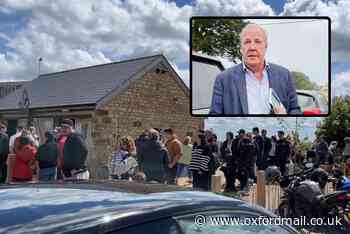 Jeremy Clarkson addresses huge queues at Diddly Squat Farm