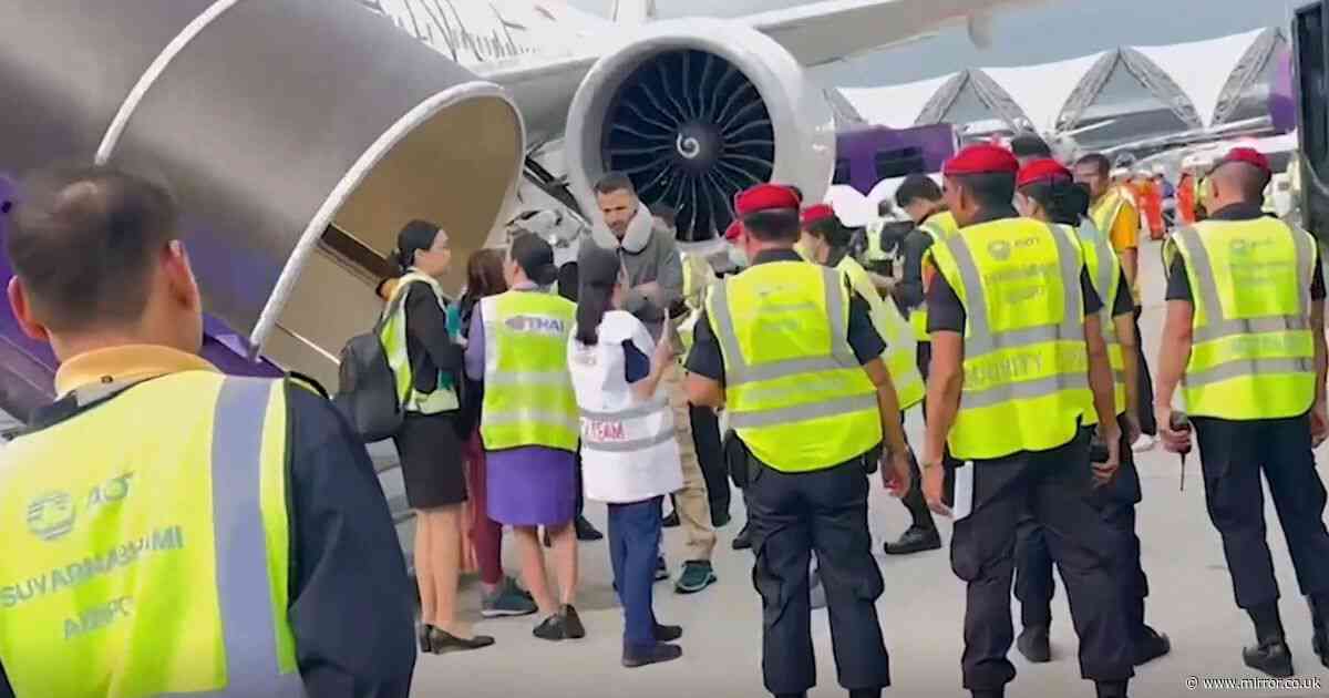 Singapore Airlines passenger describes moment 'plane just dropped' and heroes give CPR to dead Brit