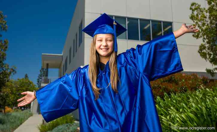 11-year-old to break Irvine Valley College’s record, and her brother’s, as school’s youngest grad