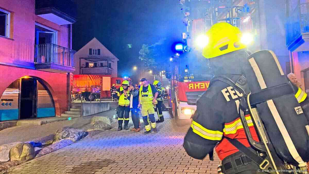 Brand in Nagold: Am großen Unglück vorbeigeschrammt?