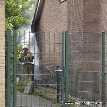 Klikobrand beschadigt huis en serre Nicolaas Beetsstraat
