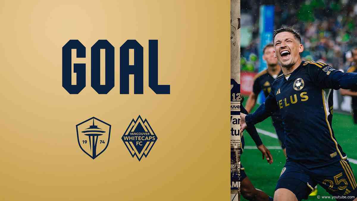 Gauld's 30th 'Caps goal 90+5' | Seattle Sounders FC vs. Vancouver Whitecaps FC | May 18, 2024