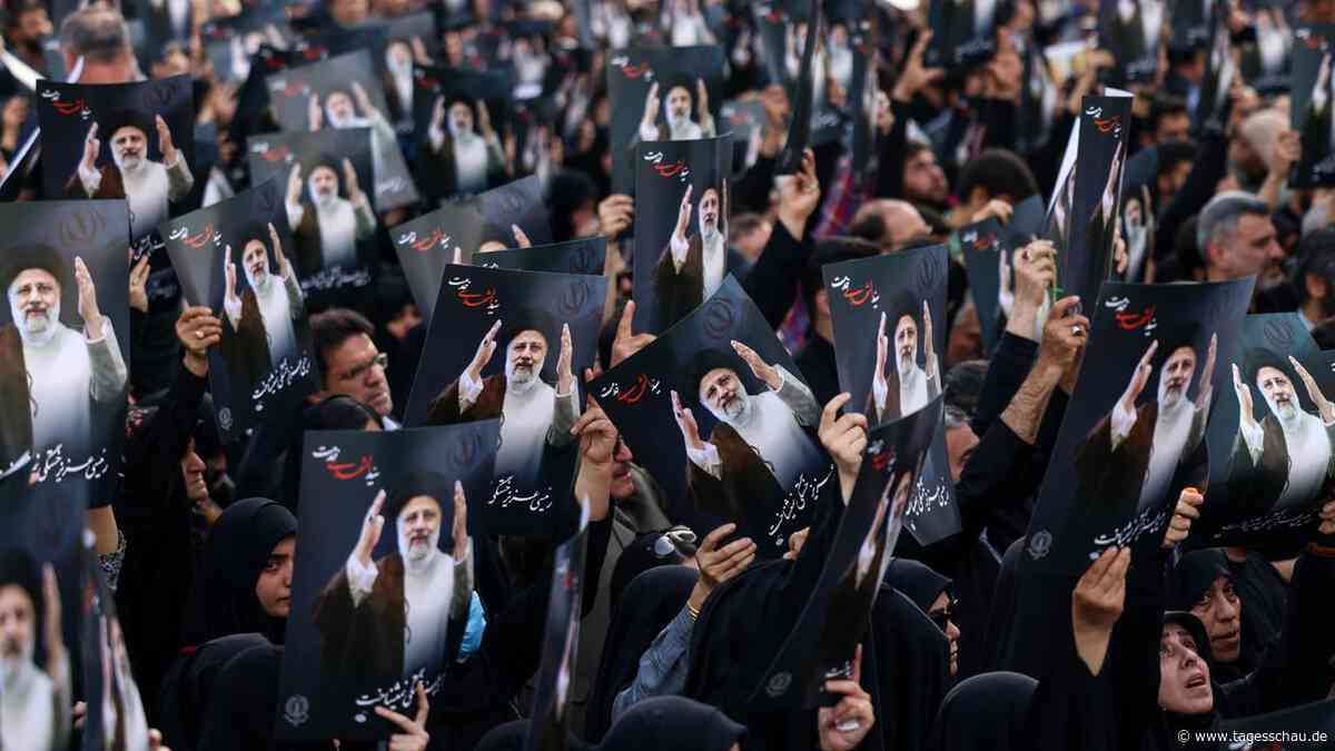 Der Iran zwischen Staatstrauer und Schadenfreude nach Raisis Tod
