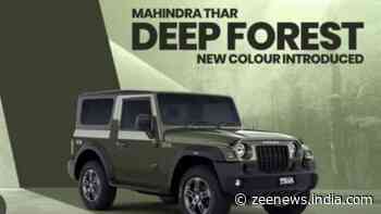 Now Get Mahindra Thar In New Deep Forest Green Colour Option; Check Features And Other Details