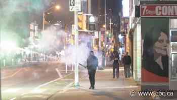 Fireworks keep Toronto police busy, with 2 injured in west end stabbing
