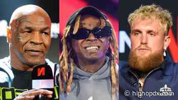Lil Wayne Predicts Winner Of Mike Tyson Vs. Jake Paul Fight & It's Not Even Close