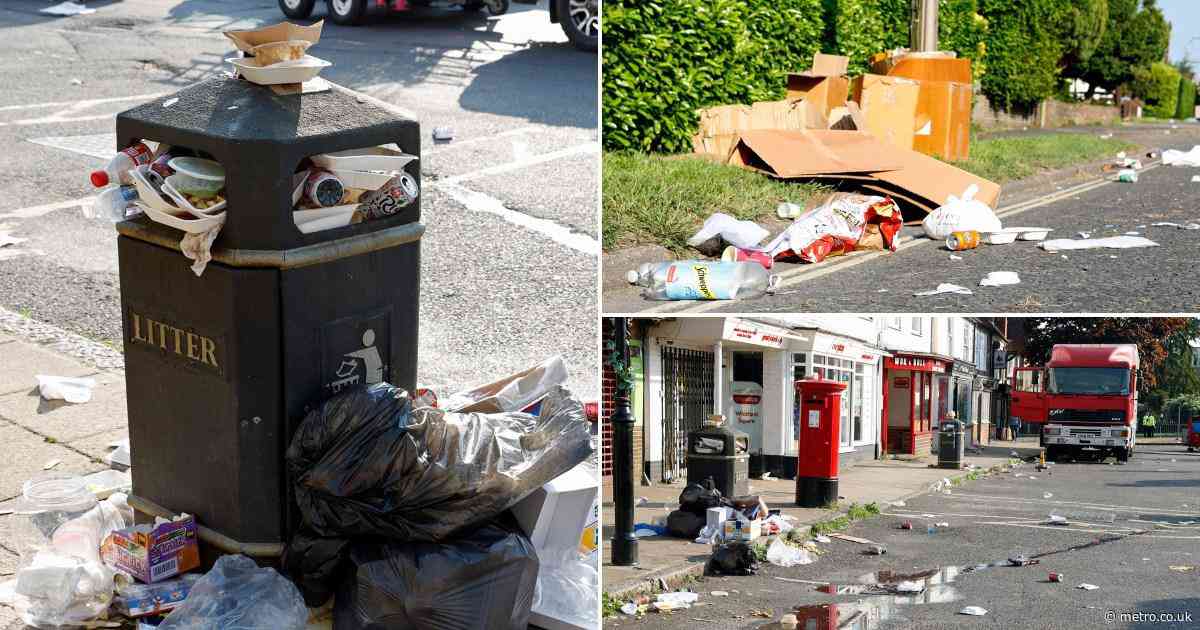 Piles of rubbish and manure left strewn across market village after horse fair