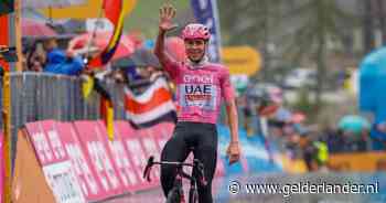 Veelvraat Tadej Pogacar boekt vijfde ritzege in Giro d’Italia na veelbesproken etappe