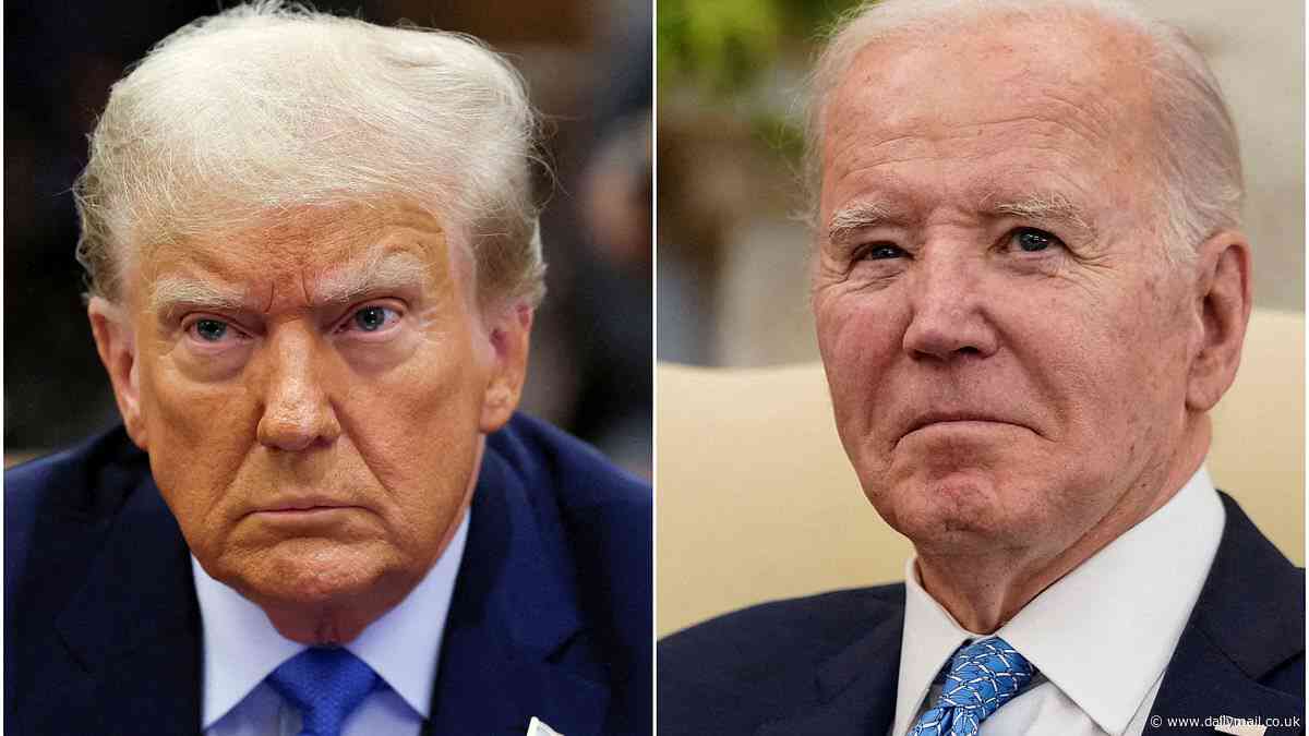 Trump draws LEVEL with Biden in state Democrats won by 7% in 2020 as another dire poll spells trouble for the White House