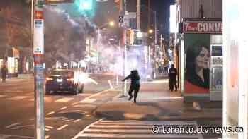 'It was bad': Fireworks fight breaks out in Toronto