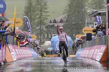 Pogacar extends Giro lead to over 7 minutes after winning altered Stage 16 amid protests at start
