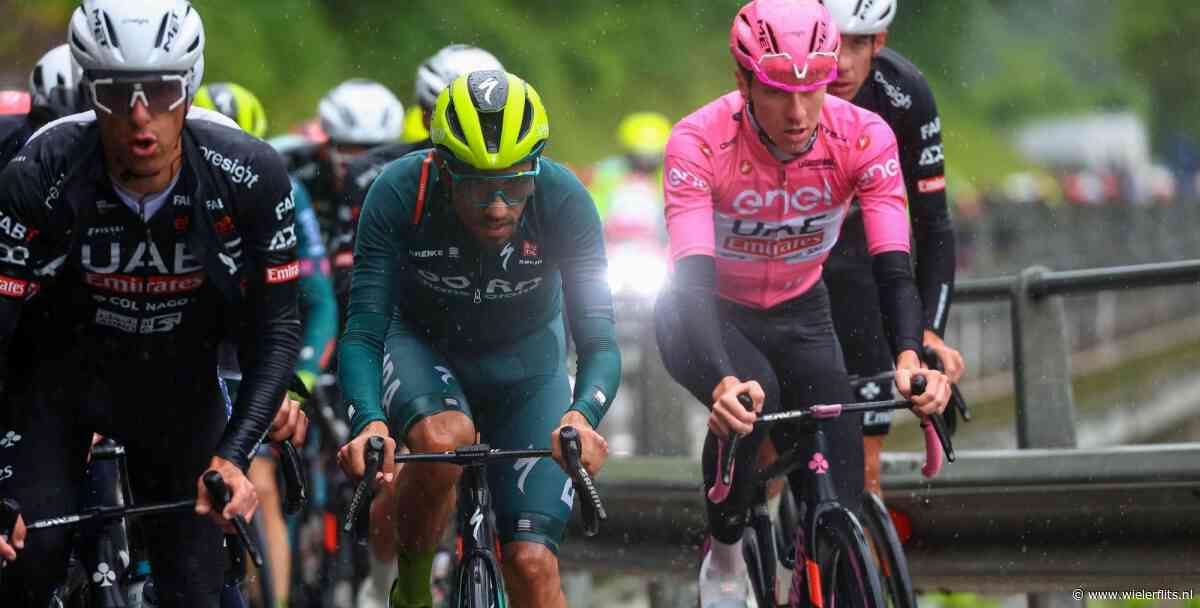 Giro 2024: Dit zijn de verschillen na de ingekorte bergrit – Martínez doet goede zaken