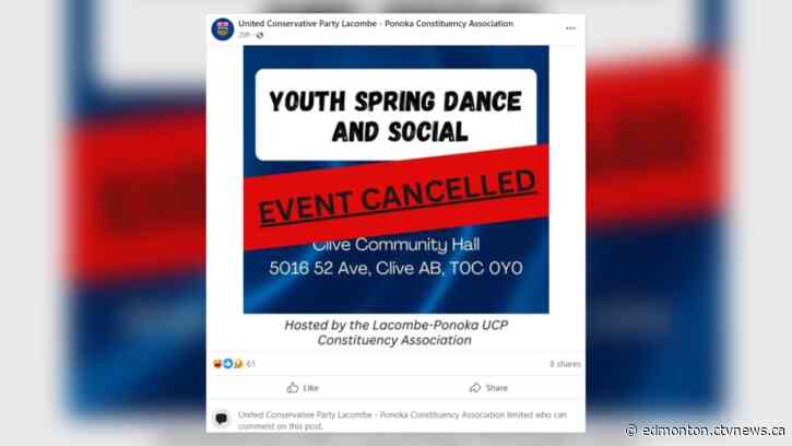 UCP youth dance cancelled amidst criticism